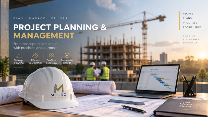 Project Management by Metro Developers